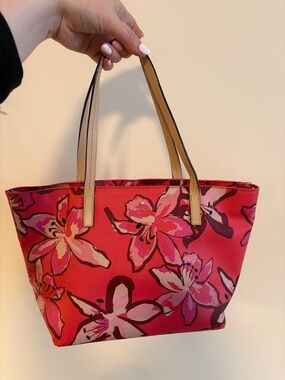Kate Spade Pink Floral Tote